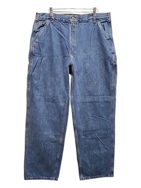 Carhartt B137 DST Carpenter Work Jeans Men's 38x32